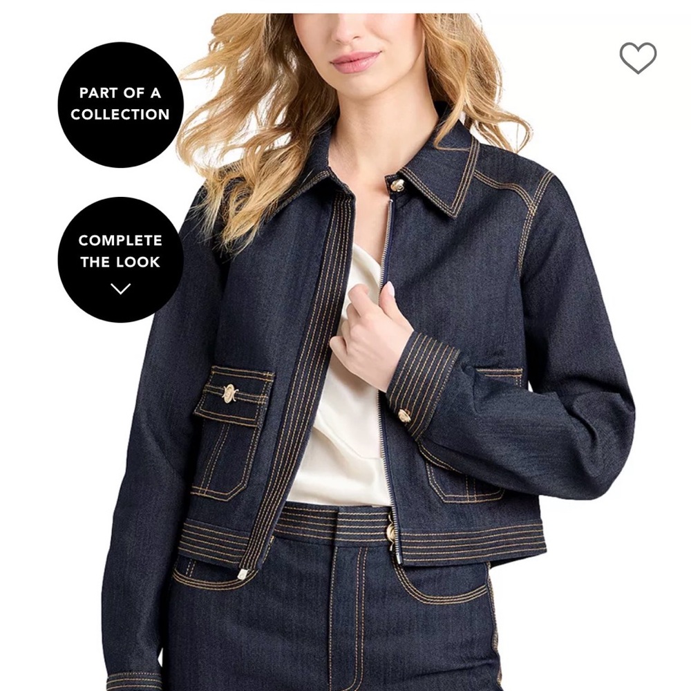 Cinq‎ à Sept Lyndie Denim Jacket